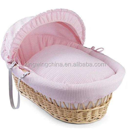 
Maize basket with fabric / maize moses basket with dressings 