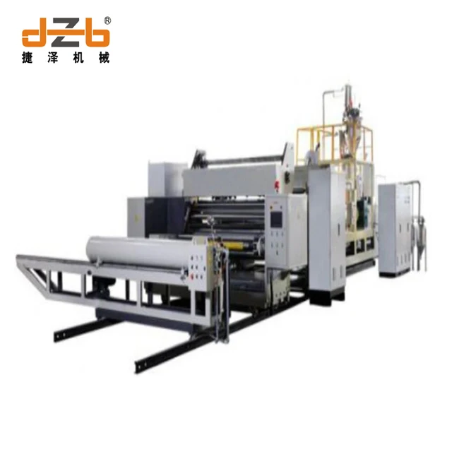 Automatic extrusion stretch Efficient Production 2 axis Pvc Kitchen Cling Film Machine