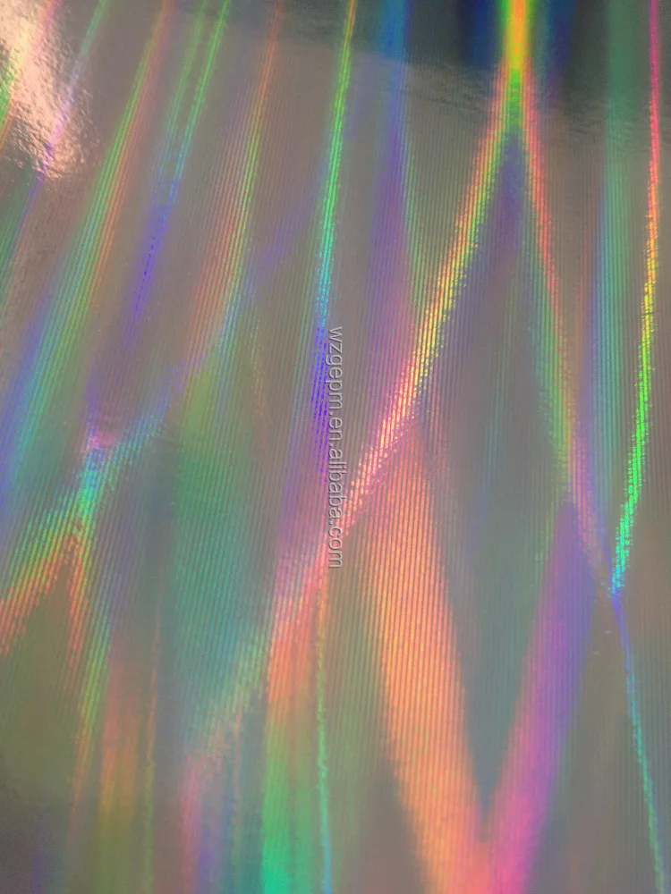Vacuum PET Transfer Hologram paper & paper board for UV printing