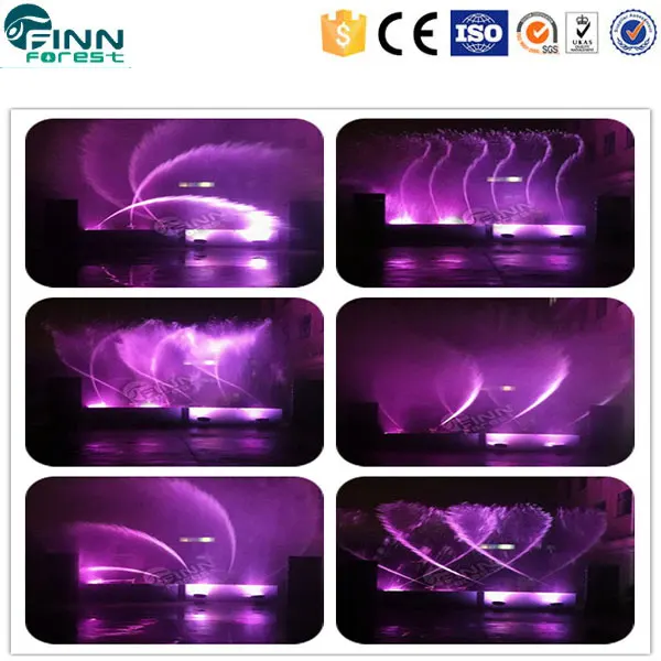 Indonesia government project beautiful musical dancing water fountain show