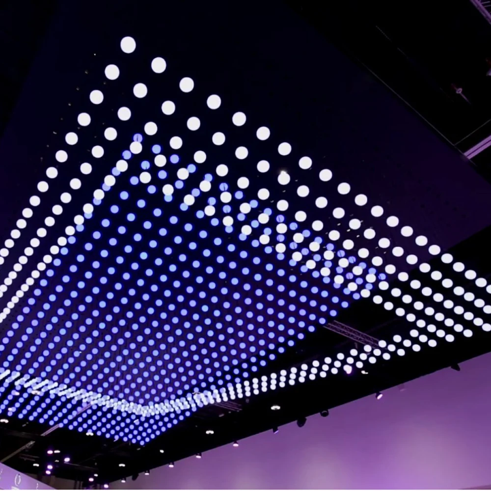 
Flying Kinetic Ball Led Mirror Ball Disco Light 