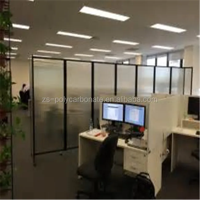 6mm Double wall Polycarbonate sheets for partition wall