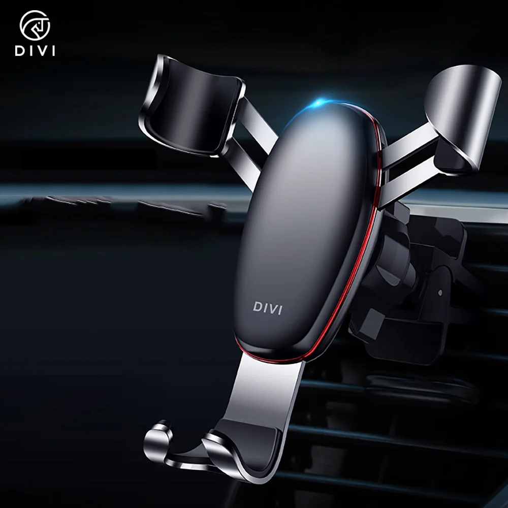 OEM Gravity Car Phone Holder Noiseless Smartphone Grip Air Vent Mount Mobile Phone Holder for 4-6.5' phones