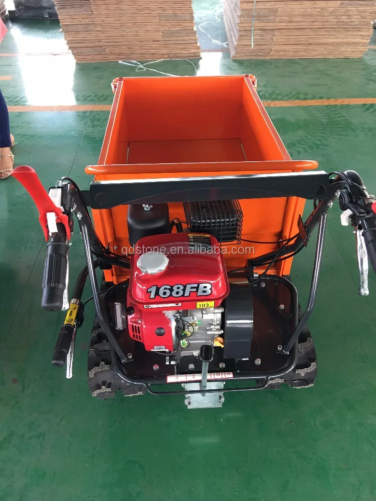 Руководство 500 кг грузоподъемность мини-самосвал с гусеничный сделано в китае