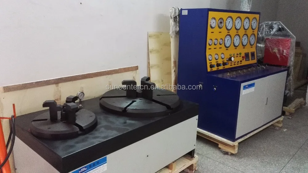 Suncenter DN15-DN400 range max 600 bar pressure safety valve test bench