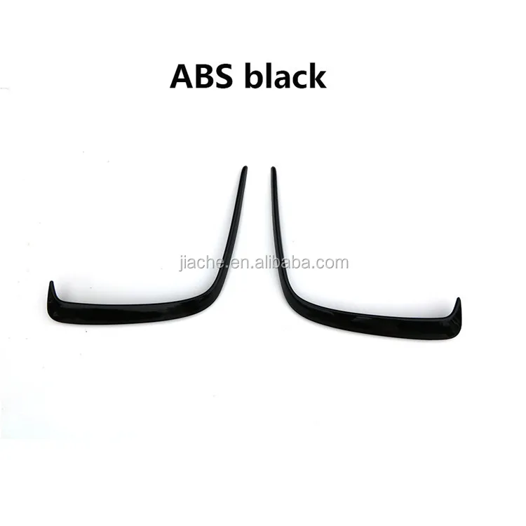 Carbon Fiber Rear Bumper Spoiler Vent Cover Trim for Mercedes-Benz A Class W176 A200 A260 A45 AMG 2014-2017 Not standard