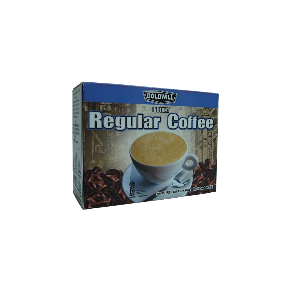 
Wholesale Healthy Goldwill Instant Regular 3 in 1 Custom Instant Coffee Powder 