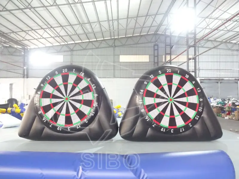 Giant foot ball Inflatable football kick shooting target soccer ball dart board toss football dartboard game  inflatable sport