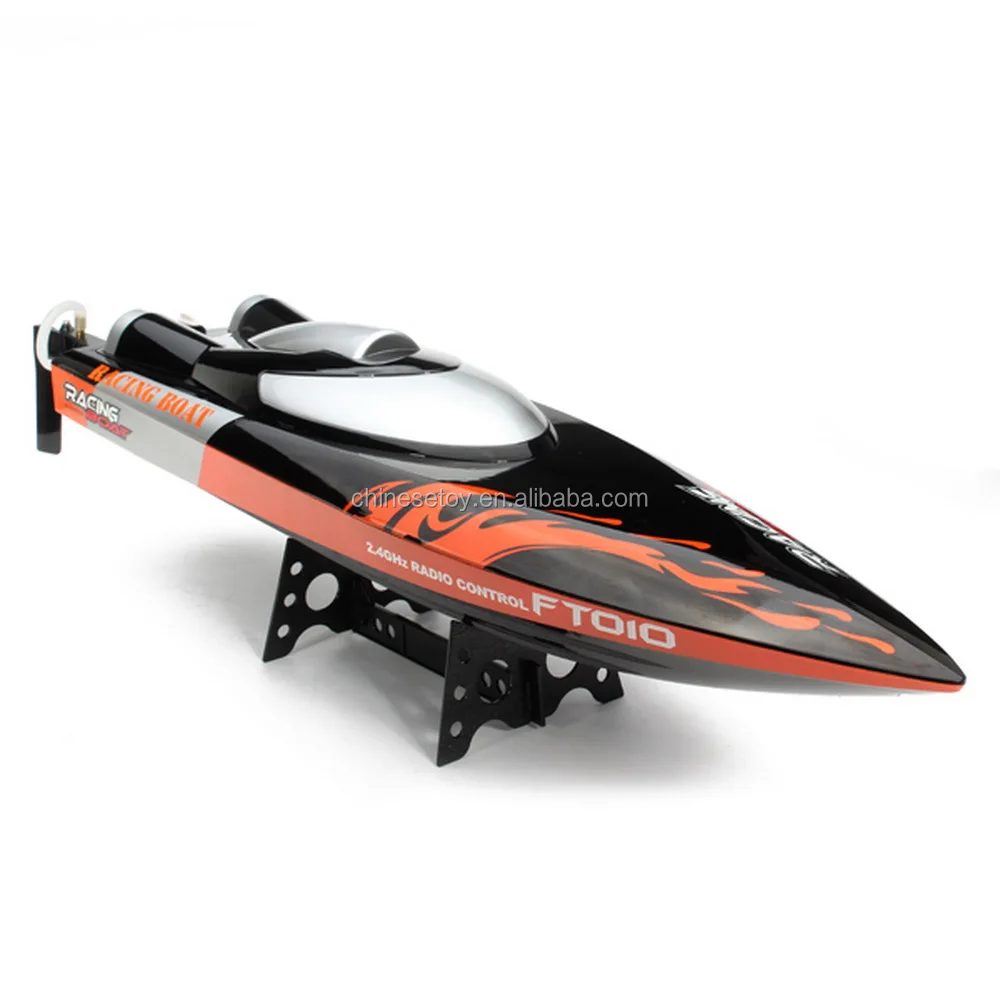 New Arrival Water Cooling System Righting Function High Speed Racing RC Boat For Sale FT010 2.4G RC Fishing Boat