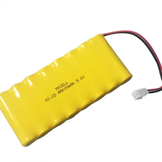 
Customize Ni-Cd battery pack 6V AA600mAh For Emergency Light 