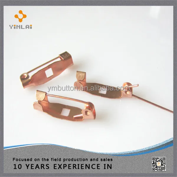 DIY Craft Base Cute 15mm Brooch Bar Pin