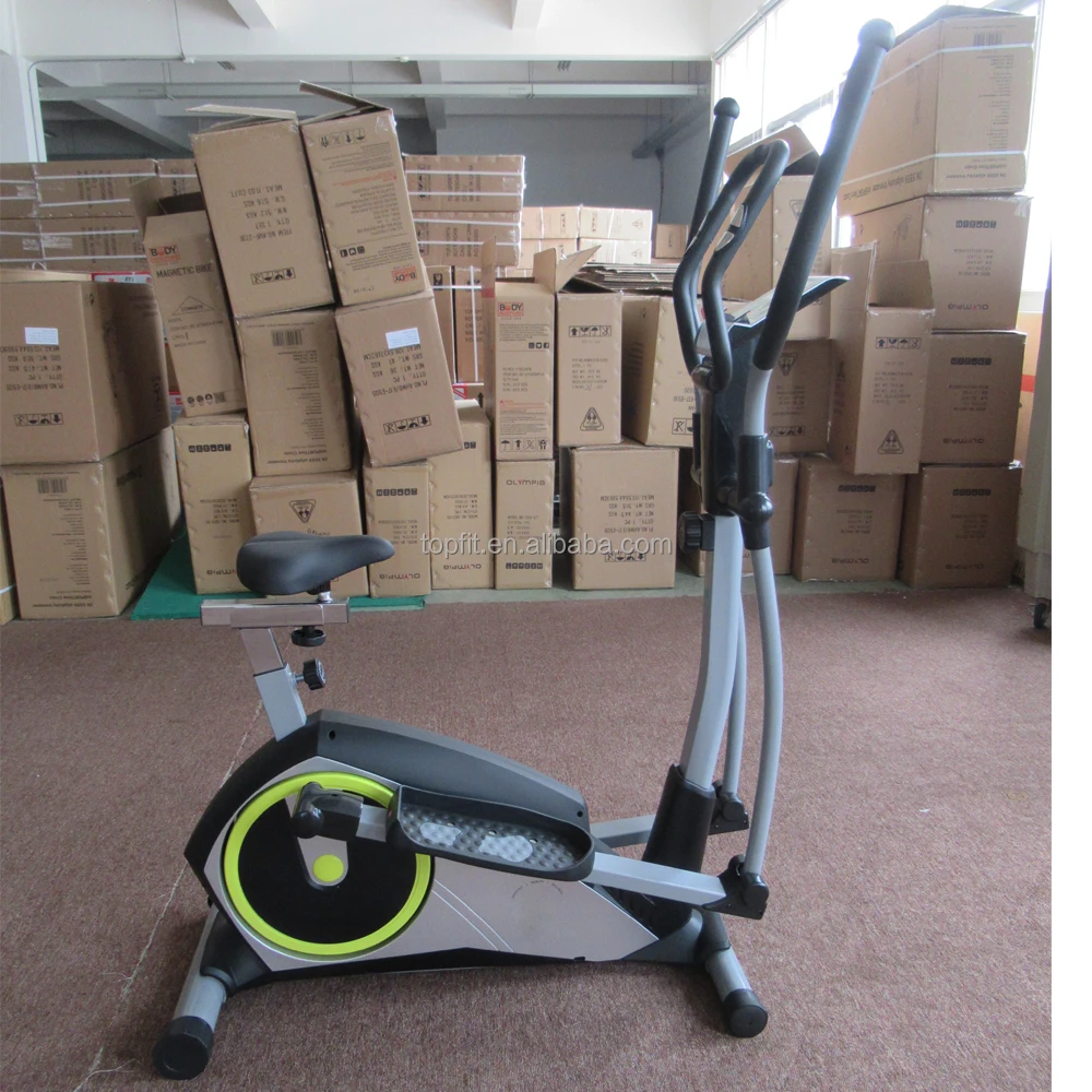Low Price Indoor Fitness Magnetic Cardio Cross Trainer With Adjustable Seat , Elliptical