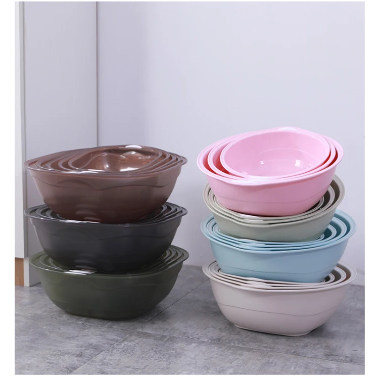 
Manufacturer wholesale price PP household fancy plastic wash basin 