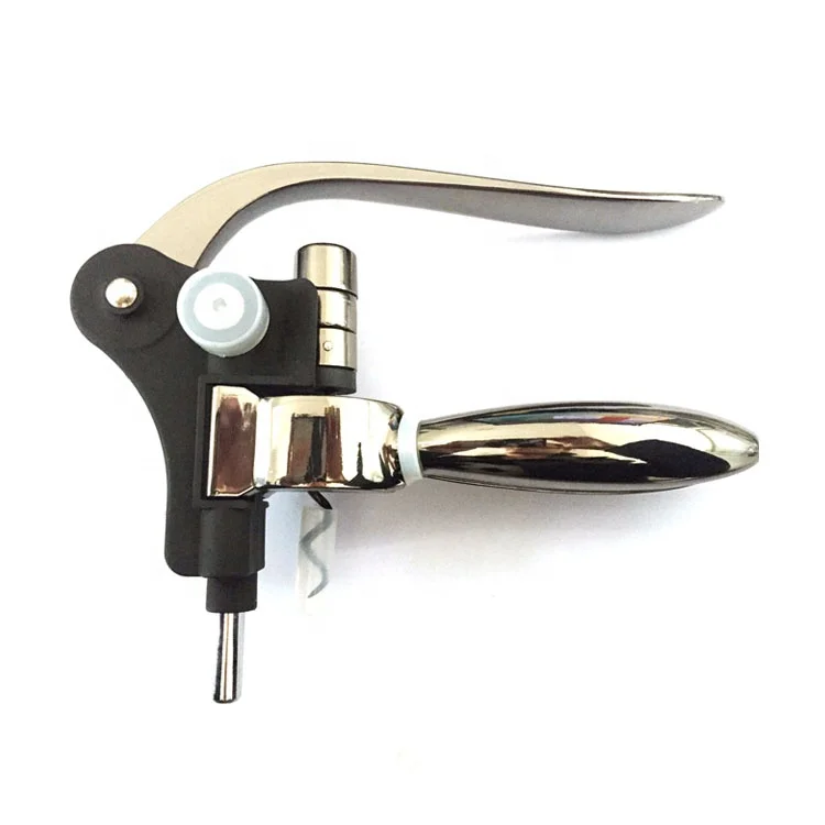 
Customized Logo Plated Metal Eco-friendly Alloy Rabbit Wine Opener 