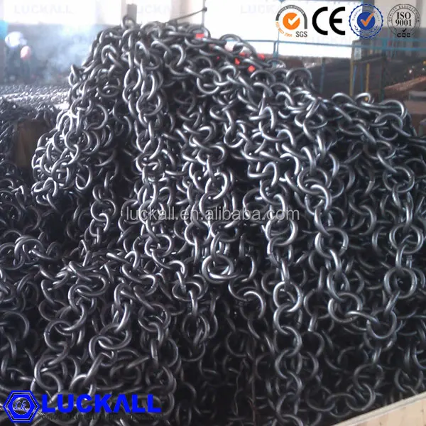 kiln chain steel round link welded rotary kiln chain stainless steel welded kiln chain