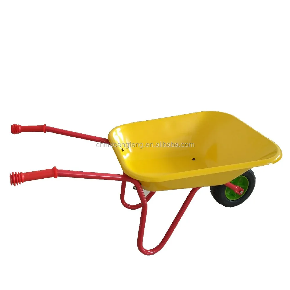 
steel tray kids wheelbarrow 