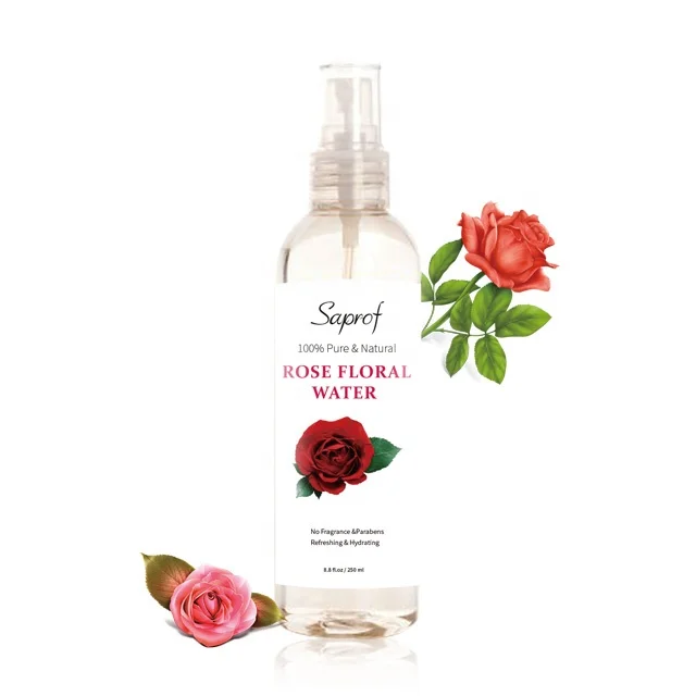 OEM/ODM Organic Rose Floral Dew Water Whitening And Moisturizing Rose Hydrosol Hydrolat