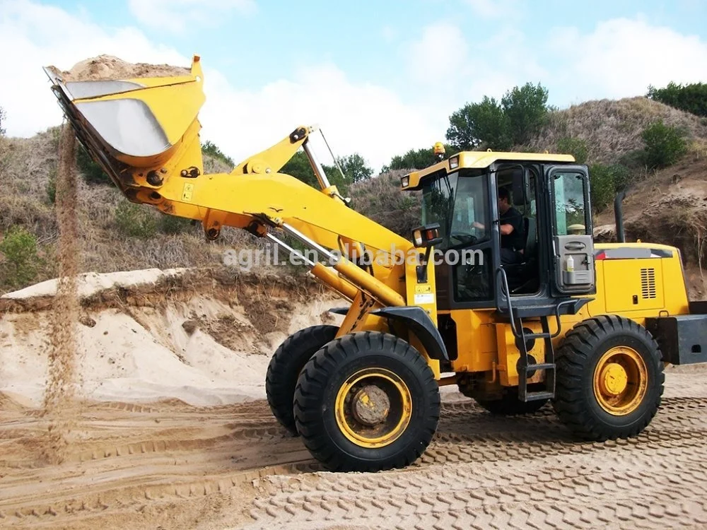high dump height 4.5 meters hydraulic wheel loader 2Ton withCummins engine and CE approved