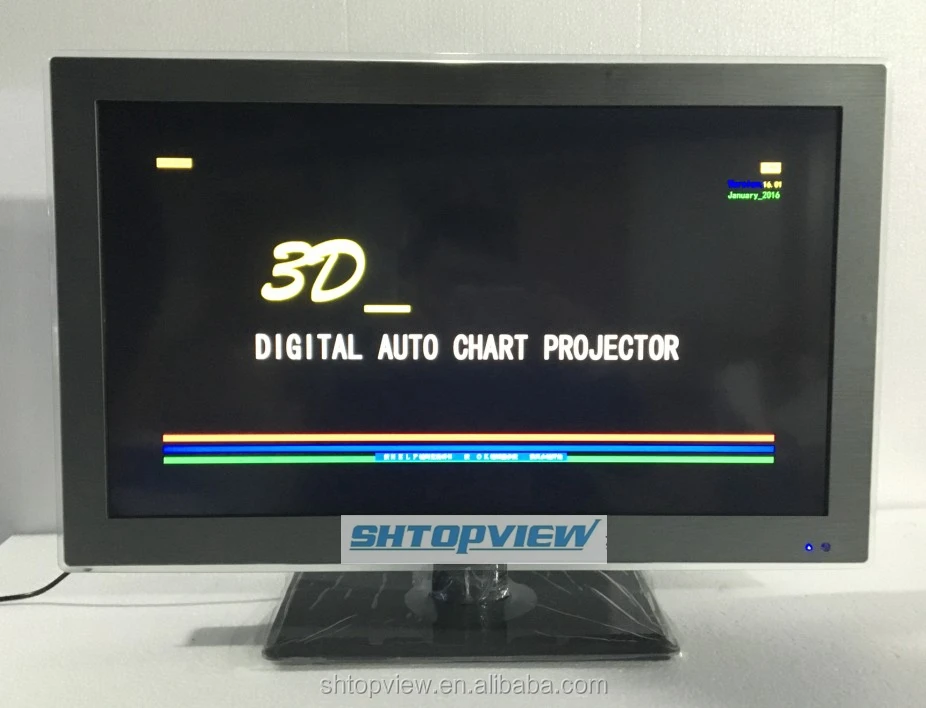 VC-3D поляризация Snellen Глаз Графика 21.5 Дюймов ЖК-визуального диаграмму панели жк видение диаграммы