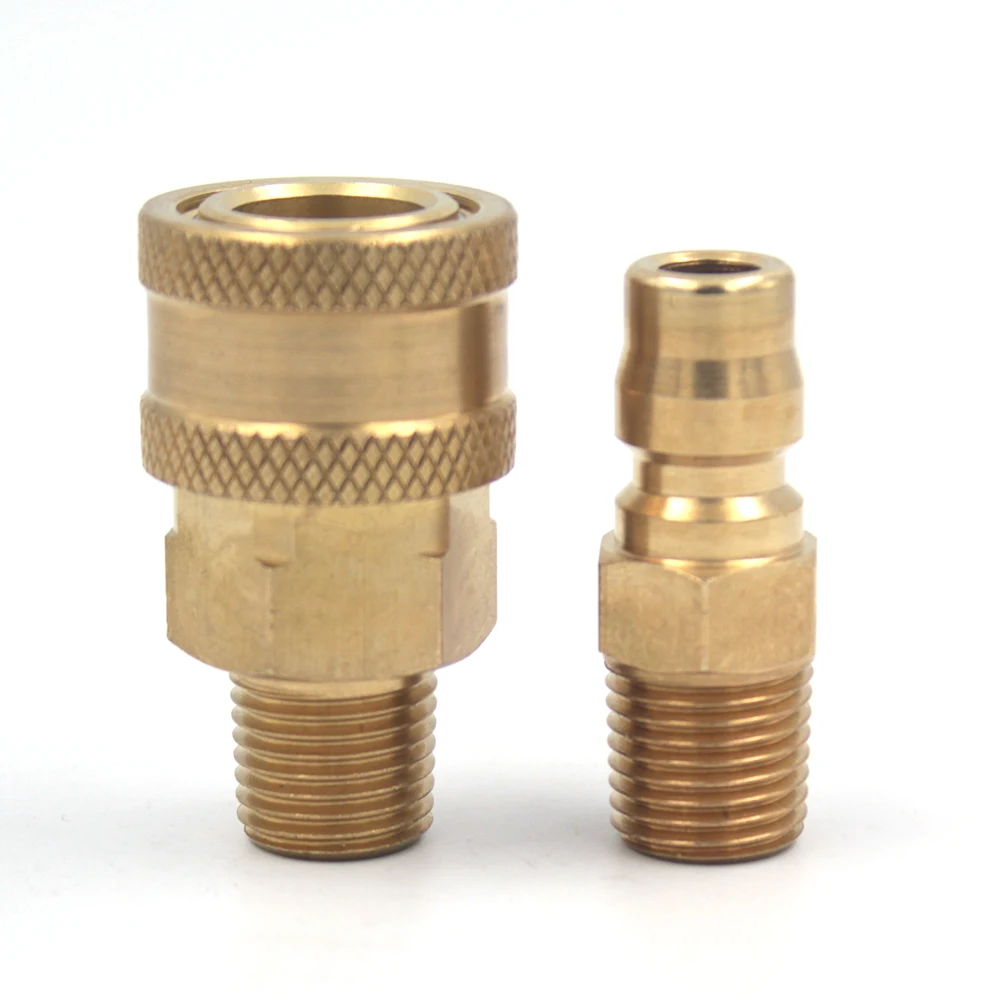 GT-K2  1/2 inch male thread brass quick coupling for garden hose and carpet cleaners