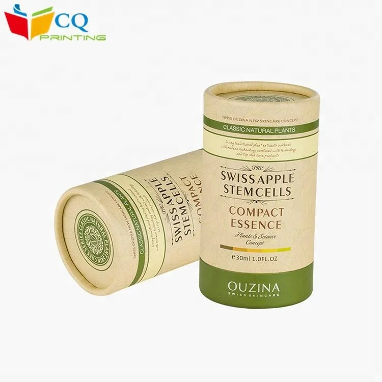 China supplier custom made cardboard paper tube box for food packaging