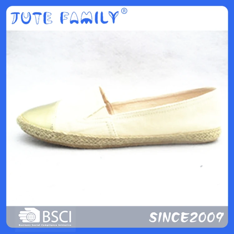 Ханчжоу Горячие Холст резиновые плоские Espadrilles для Espadrille Sole Jute обуви Женщины