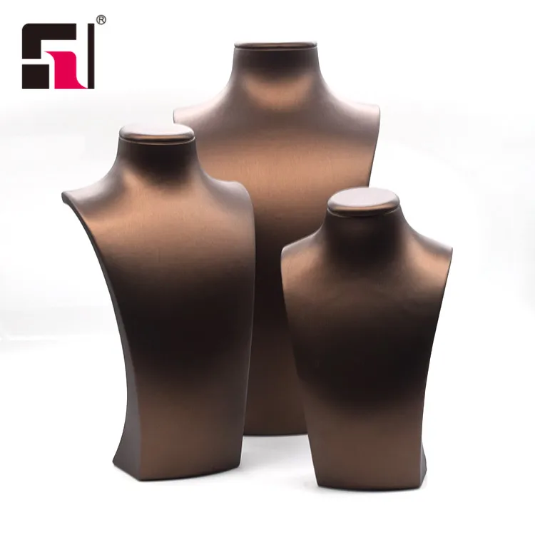 Подставки для ювелирных изделий, подставка для ювелирных изделий, подставка для ювелирных изделий, ожерелье из белой кожи, подставка для демонстрации бюста