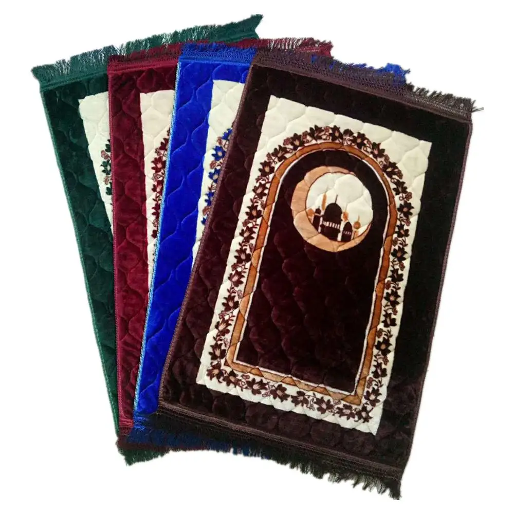 Wholesale Custom muslim quilt sponge foam foldable smart prayer mat