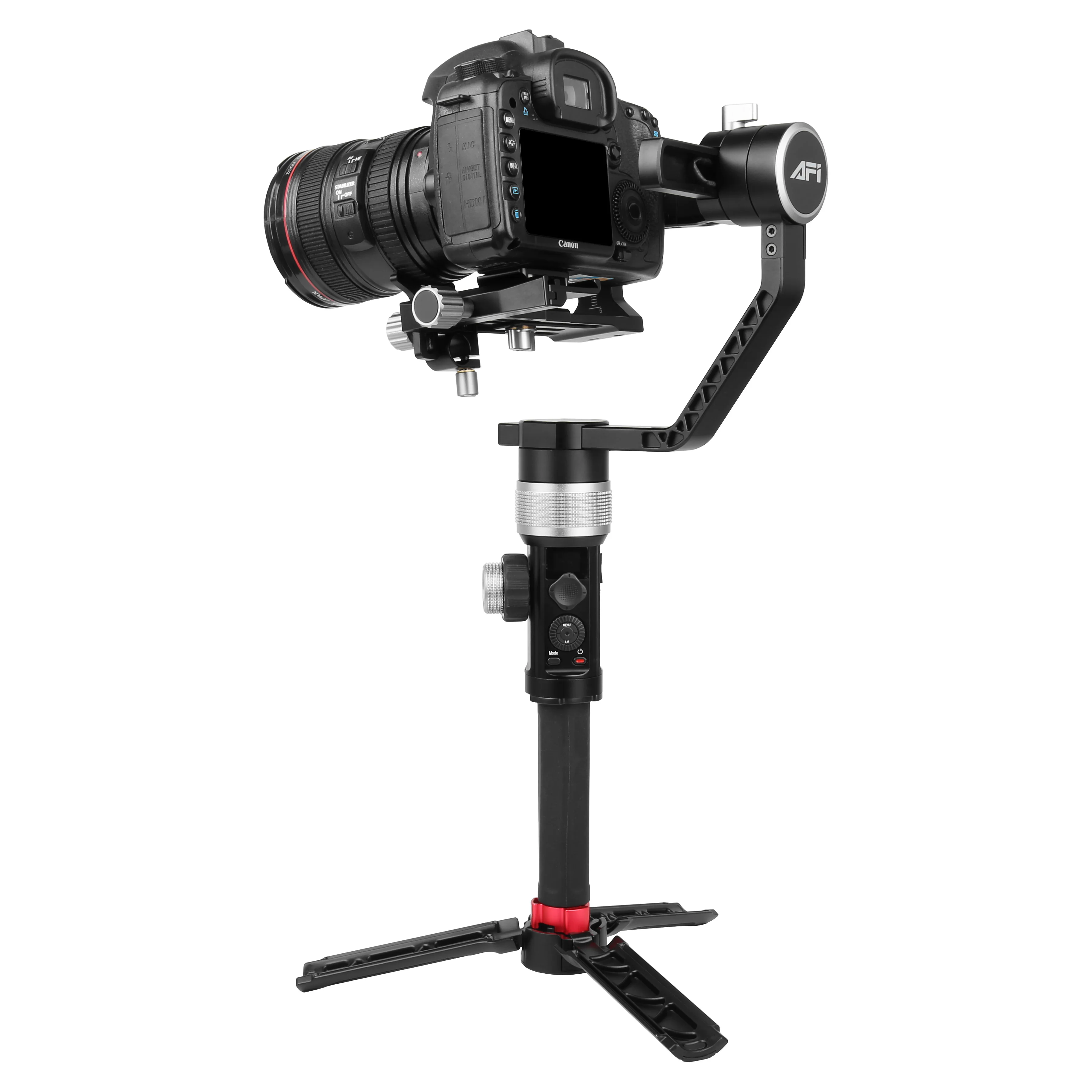PromotionAfi steady handheld 3 axis mirrorless camera gimbal stabilizer for Video shooting Photography with 3.2 KG load capacity