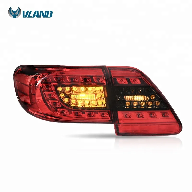 
VLAND Manufacturing and wholesale led tail lamp 2011-2013 tail light For Toyota corolla 
