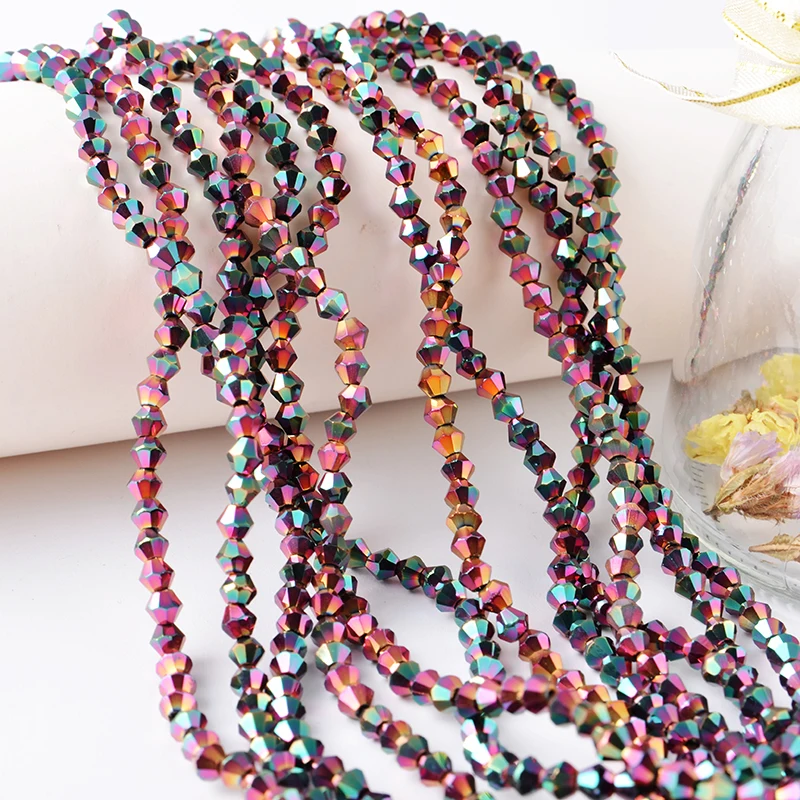Wholesale Glass Bicone Beads Crystal Bicone Beads for Jewelry Making