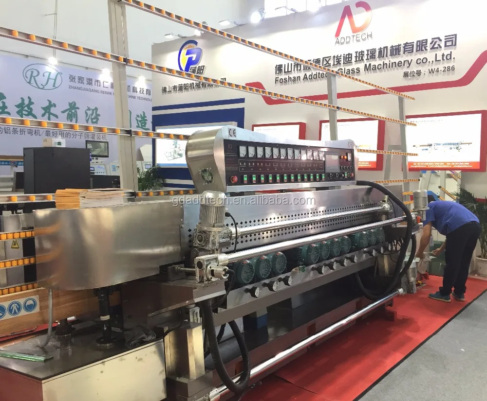 Ball bearing glass beveling machine
