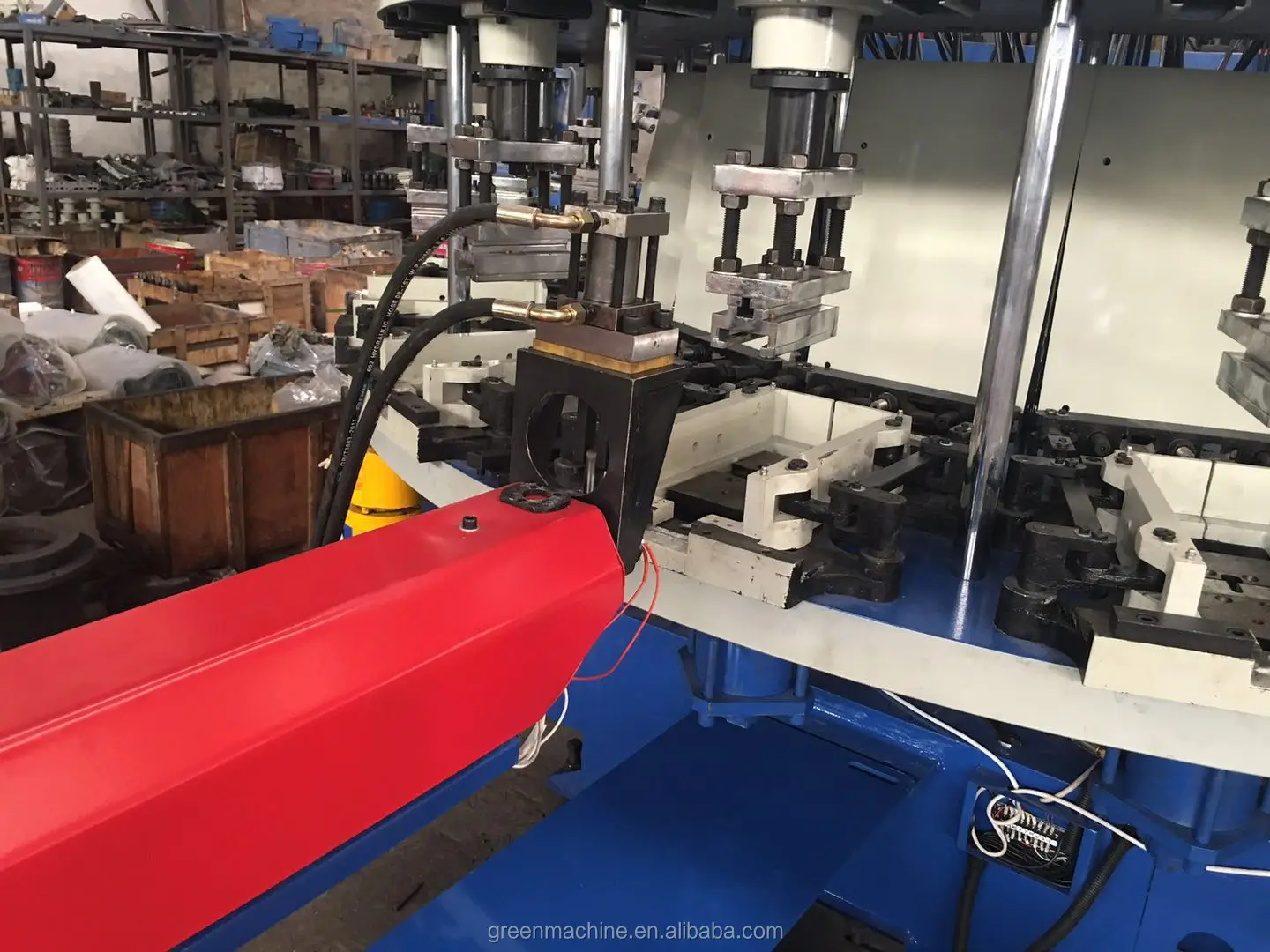 Rotary Type Full Automatic Plastic shoe Sole making machine