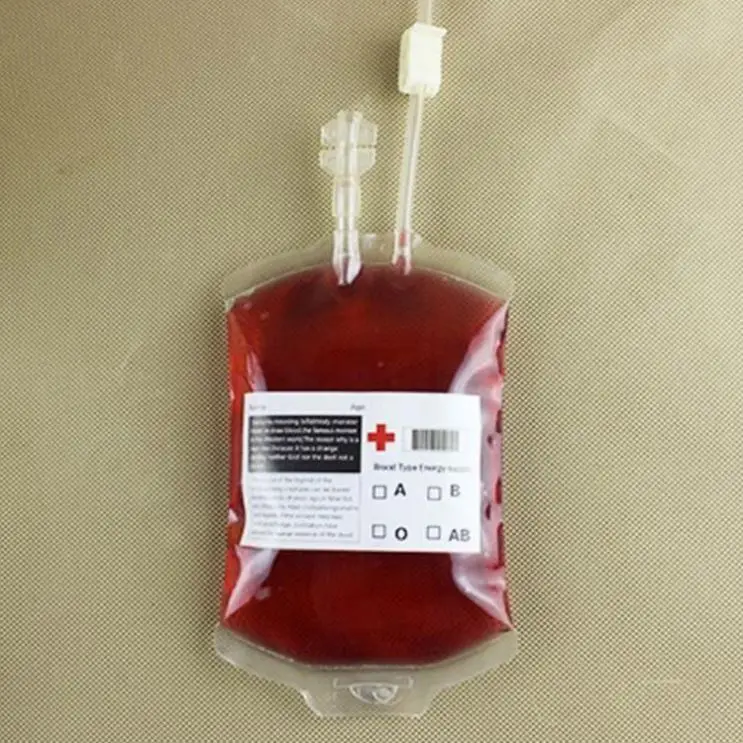 Vampire blood bags beverage bag fruit juice drink packaging bag