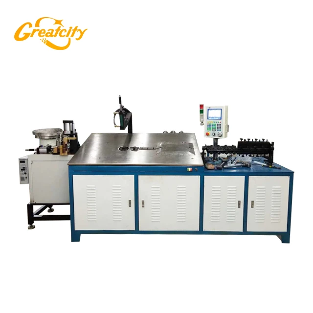 High speed output 2d CNC iron wire forming machine price/stainless steel wire bending machine