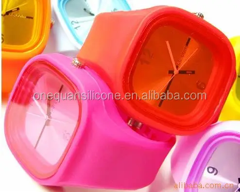 pop jelly sport watch street snap watches