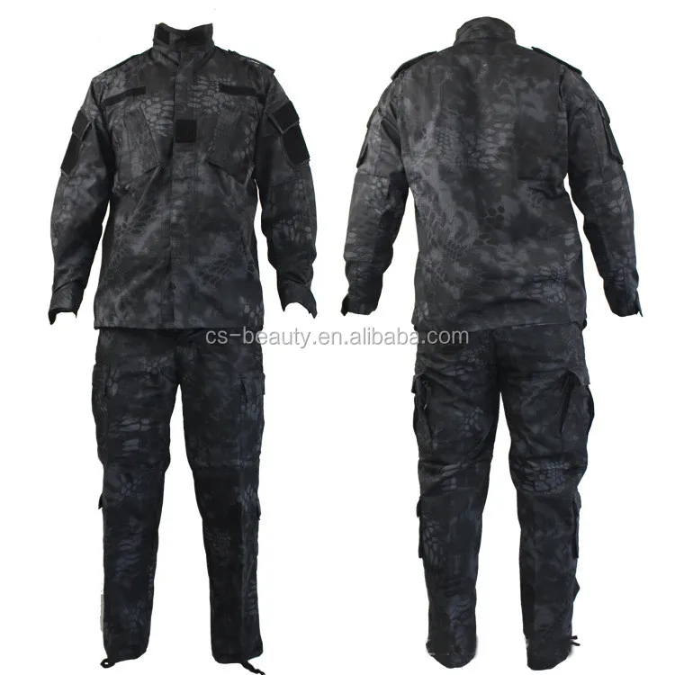 Mens Mandrake Kryptek Camouflage Tactical Combat Wargame Training Clothes Breathable Paintball Uniform