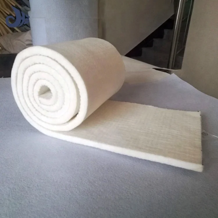 
Factory supply 10mm white layered fine quality ordinary needle punch polyester felt 