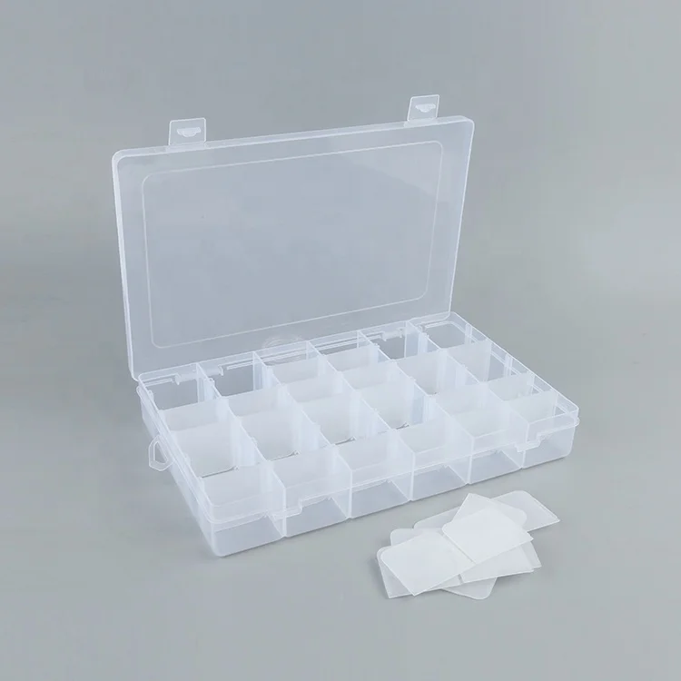 Wholesale 36 grid Organizer transparent household jewelry storage box