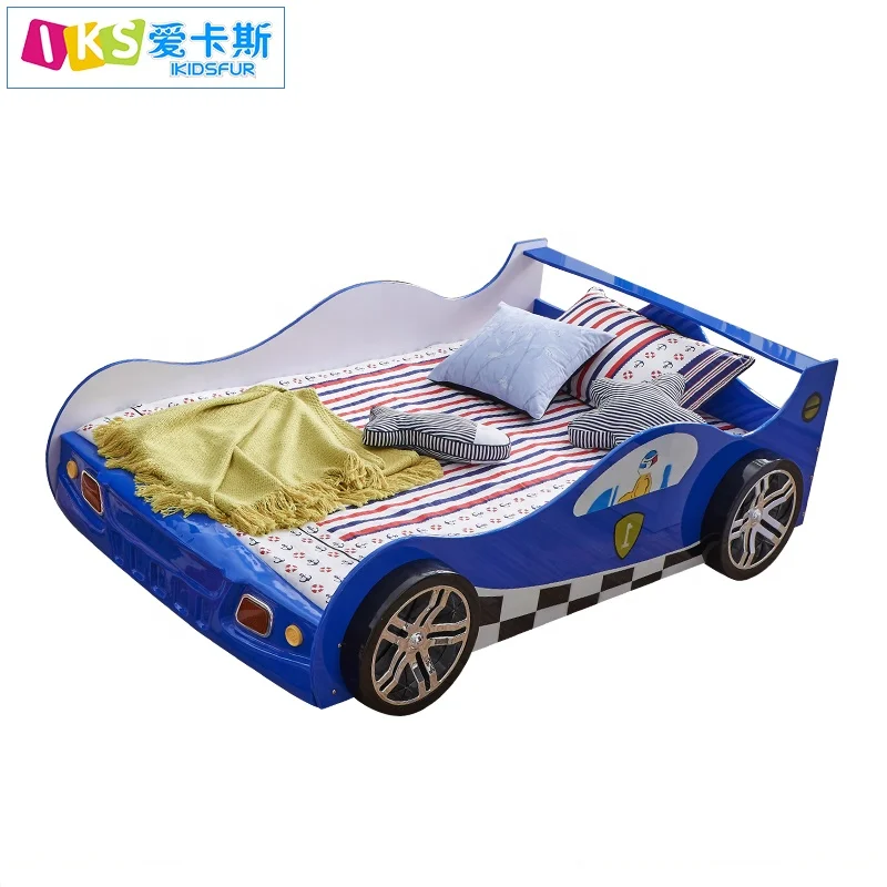 Высококачественная дешевая детская мебель, детская мебель для спальни, Гоночная машина, кровать из МДФ, материал TC1 от Foshan