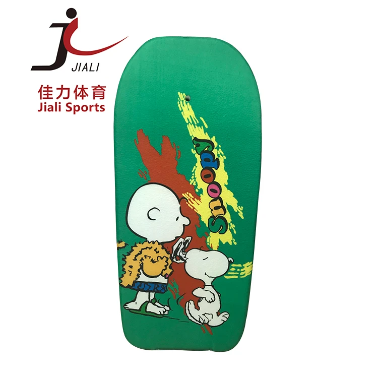 Beautiful design customized fashion style EPS beach nice board black bodyboard for adult