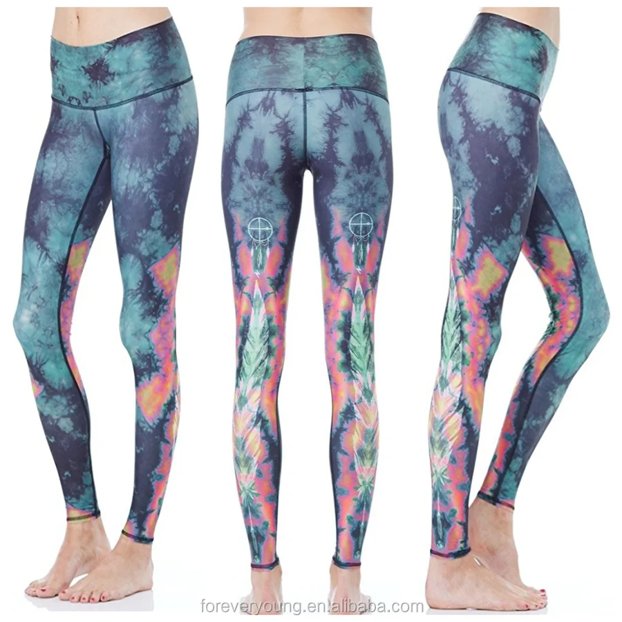 custom Printed flatlock stitching sexy women fitness legging/yoga pants/active tights