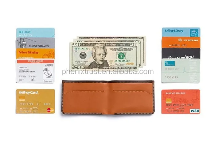 Custom logo embossed wholesale men leather pocket branded wallet for men
