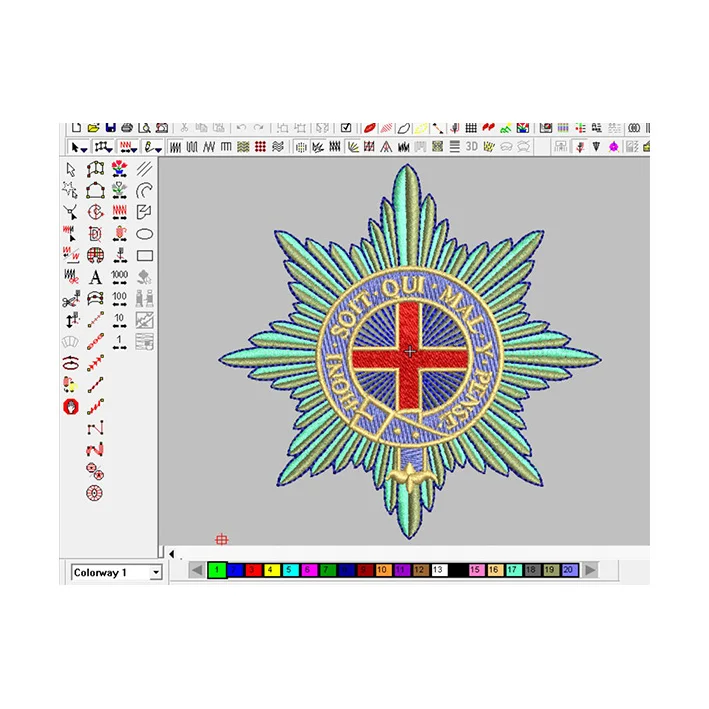 
Senior Designer Cheap High-quality Applique Children Design Custom Embroidery Designs 