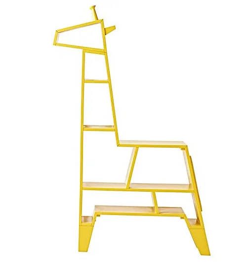 
Lovely Giraffe Book Case Wooden Bookrack Nursery School Furniture 