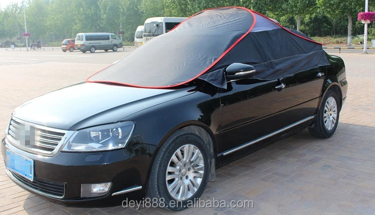 2018 promotion cover for car good quality car roof cover fabric and sun cover for car