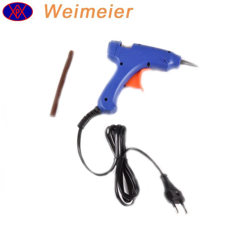 2017 high quality mini hot melt glue gun for hair extensions glue sticks