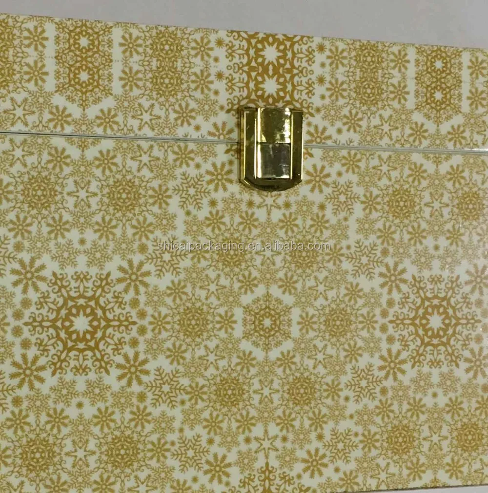 
Hot Sale Photo Printing Wooden Arabic Chocolate Gift Box Dates Packing Boxes 