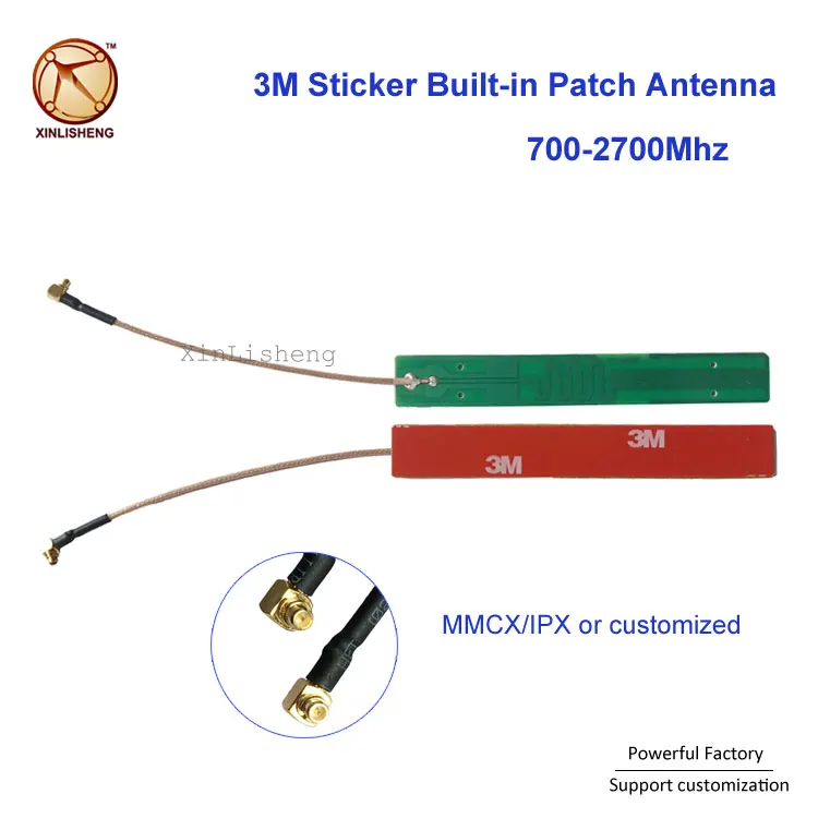Customized 3M Sticker Built-in CDMA 2.4G 4G GSM Patch Antenna