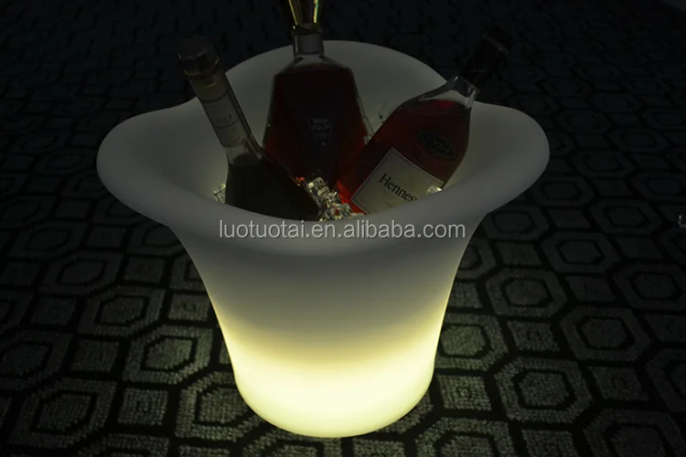 
LED Wine Cooler/ LED Ice Bucket / LED Bar Beer Holder Series for indoor & outdoor 